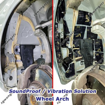 Sound Proof & Vibration Solution @ Wheel Arch