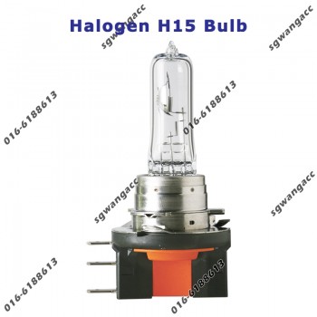 Hansa Halogen Bulb H15 12V 55W for Head Light / Daytime Light / Fog Light 