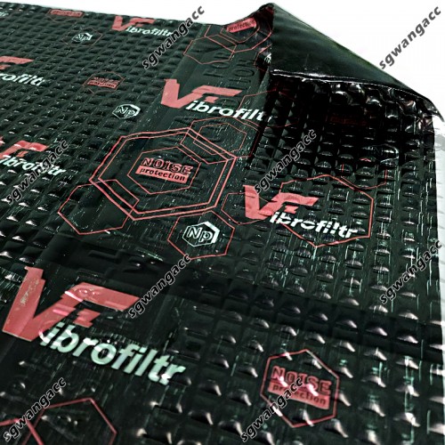 Vibrofiltr Russia Red 3.0mm Sound Proof & Vibration Damping Solution  (50cmX70cm)