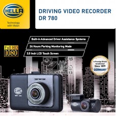 Hella DVR DR780 Driving Video Recorder GPS WiFi FHD Front & Rear 2-Channel