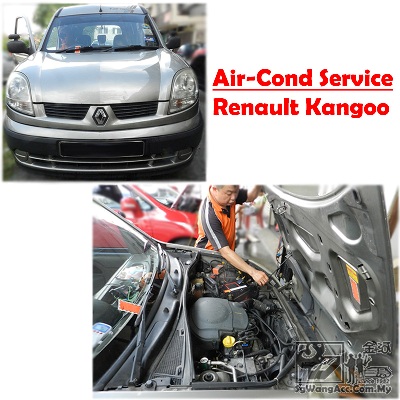 Full Air-cond Service & Replace Cooling Coil on Renault Kangoo