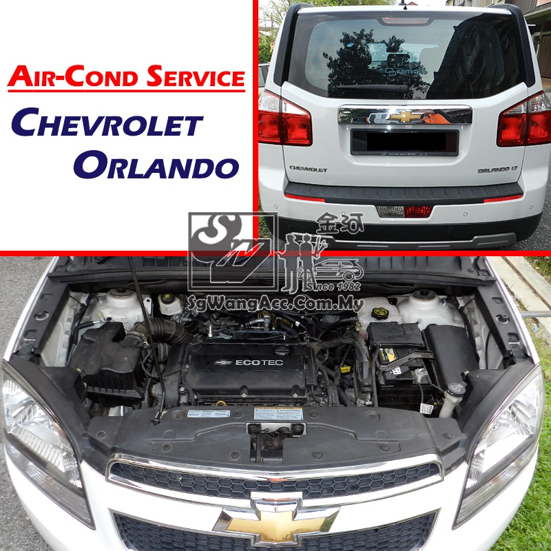 Chevrolet Orlando Internal Air Cond Service