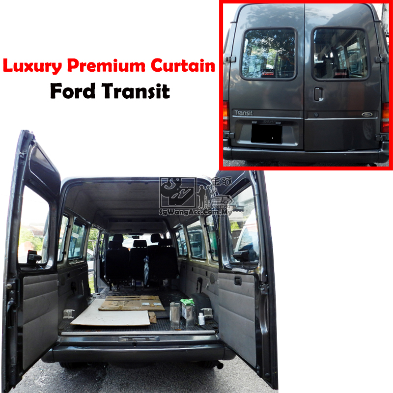 Luxury OEM Premium Curtain Installation on Ford Transit