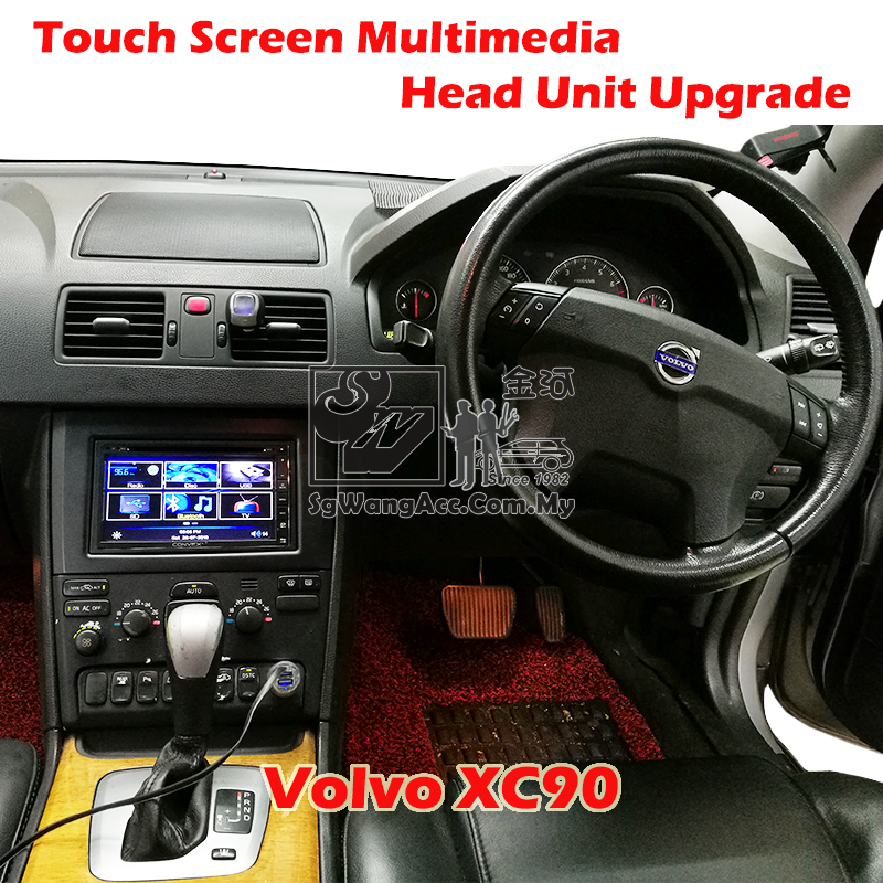Head-Unit-Touch-Screen-Multimedia-Player-Upgrade-Volvo-XC90
